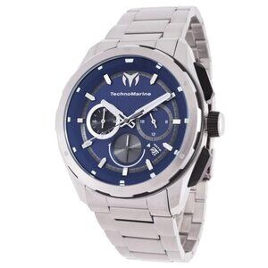 FX03460B NWT Technomarine Fashion Men's Quartz Steel Authentic Watch
